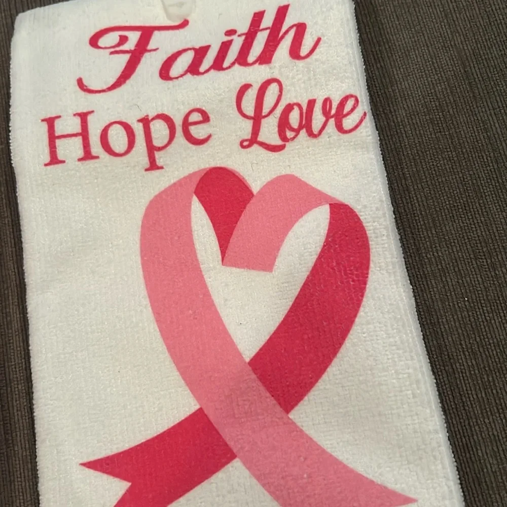 Breast Cancer Kitchen towel bundle of 2 NWT